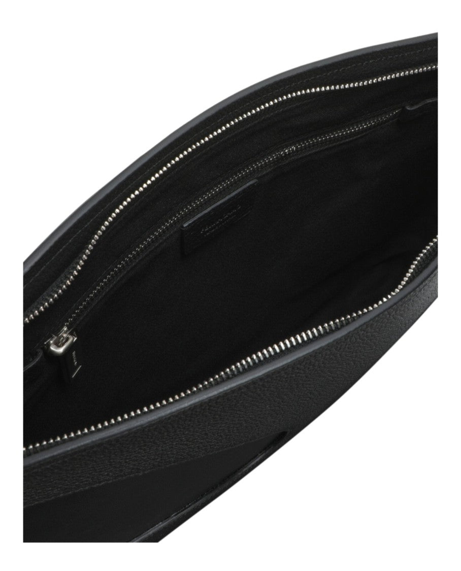 Ferragamo Cutout Leather Pouch