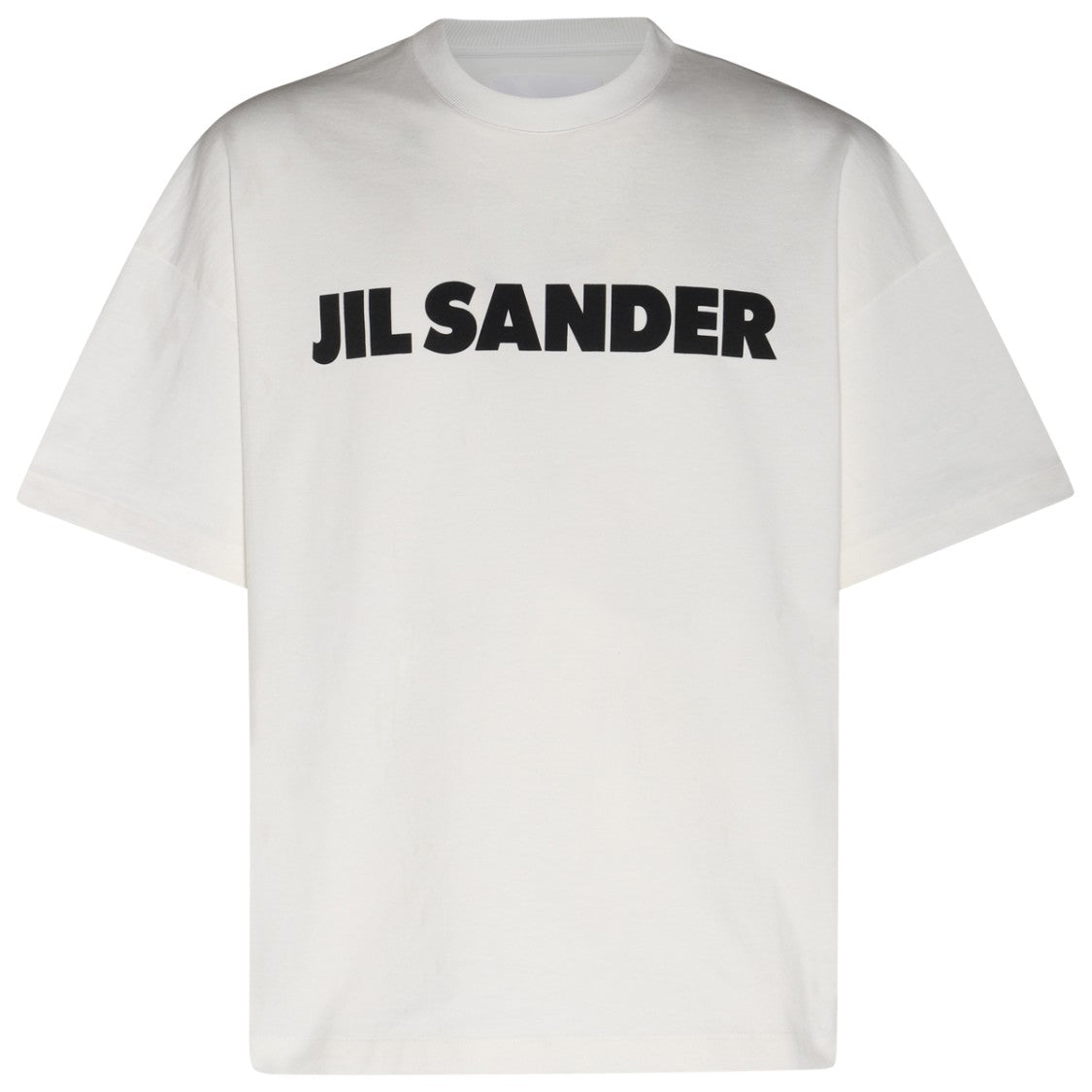 Jil Sander White Cotton T-Shirt
