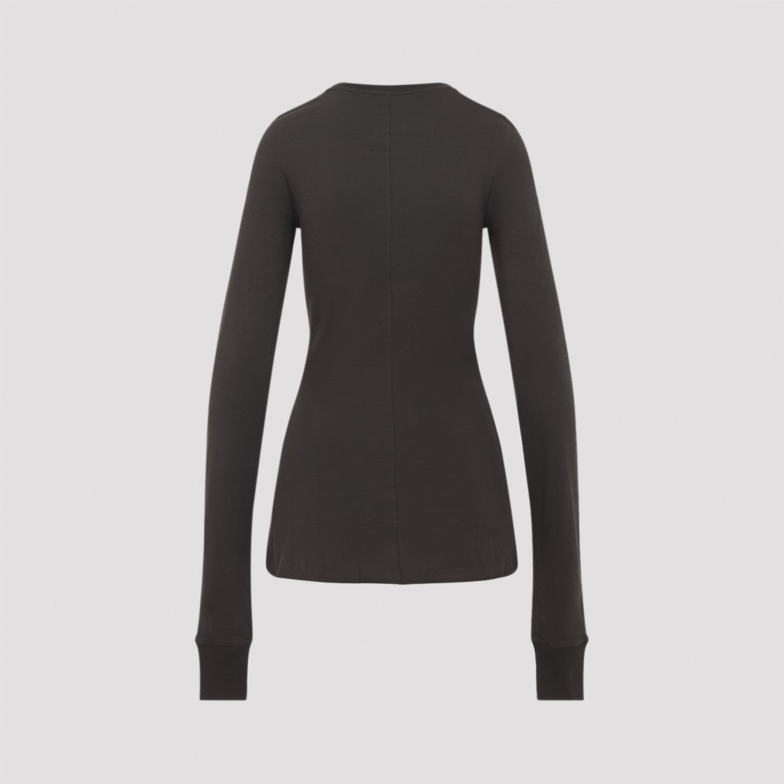 Moncler X Rick Owens Long-Sleeved T-Shirt With Girdered Panel Design