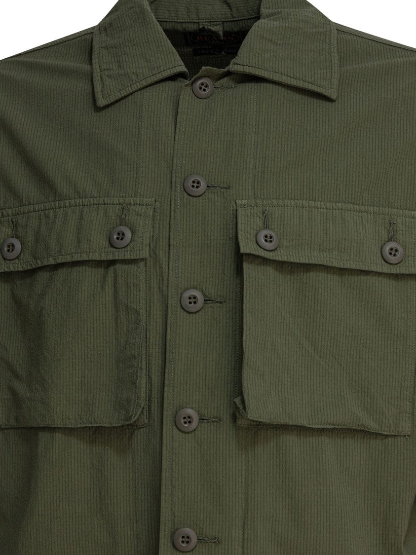 Beams Plus "Mil Sht-Jac" Overshirt