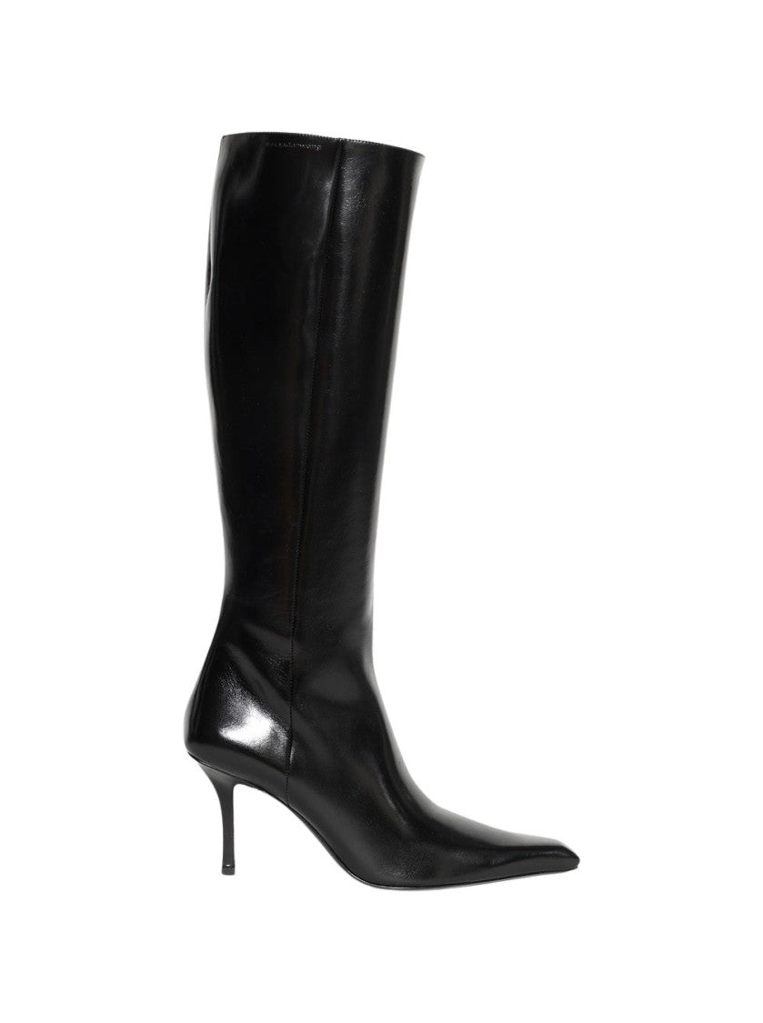 Alexander Wang Vivica 85 Knee High Boot Black