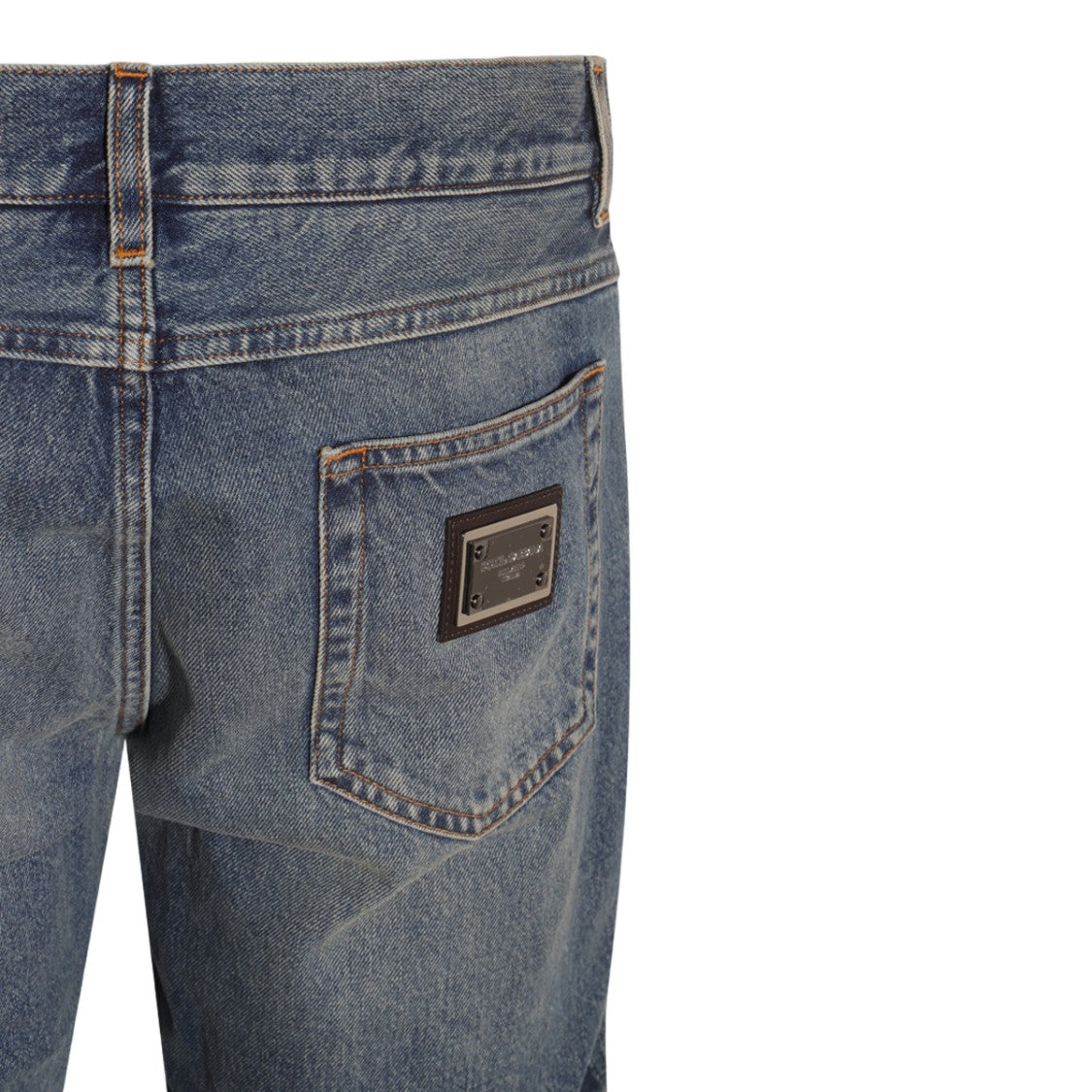 Dolce & Gabbana Classic Straight-Leg Jeans With Refined Detail