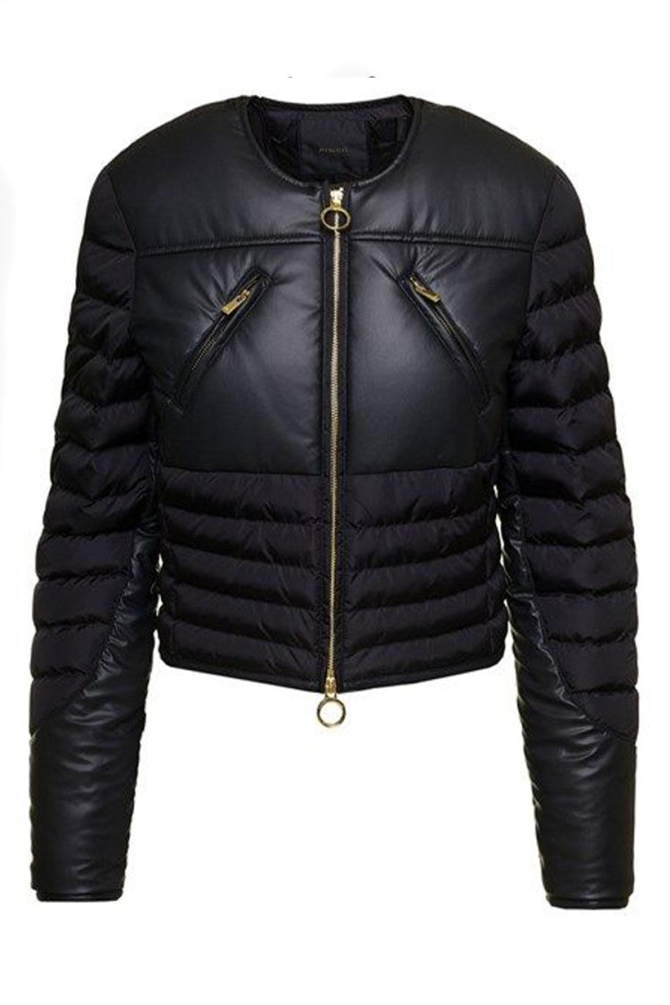 Pinko Zip-Up Black Jacket