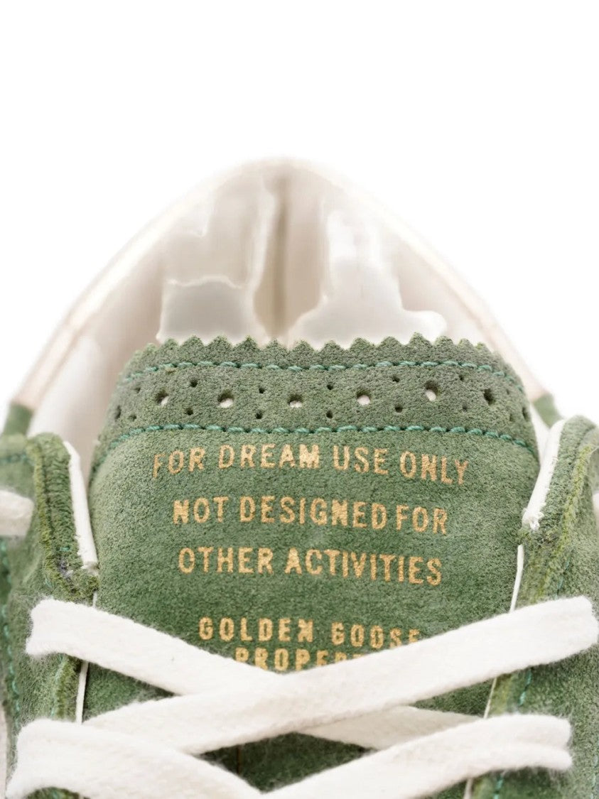 Golden Goose Suede Sneakers With Star Appliqué
