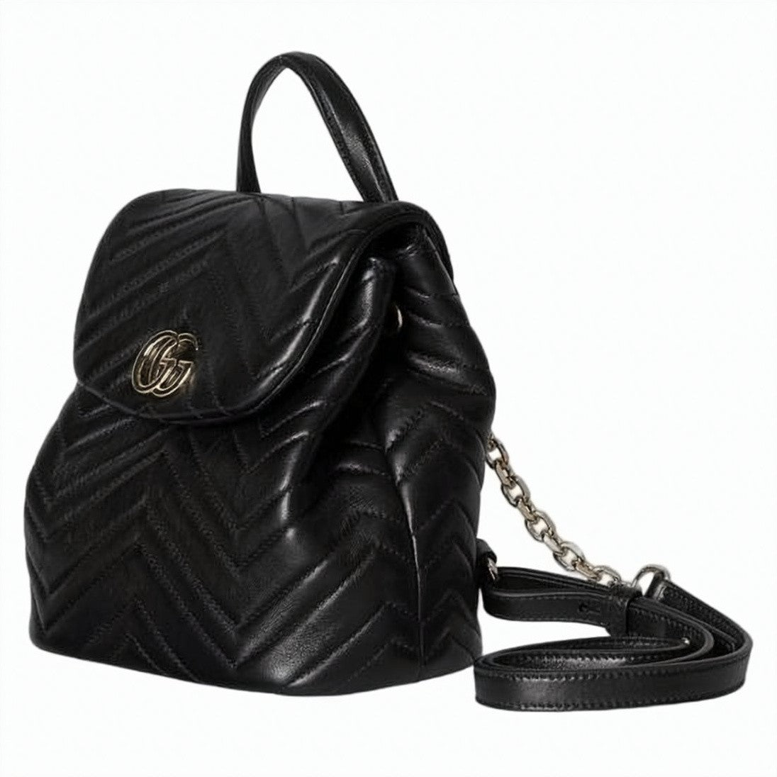 Gucci Quilted Nappa Leather Mini Backpack