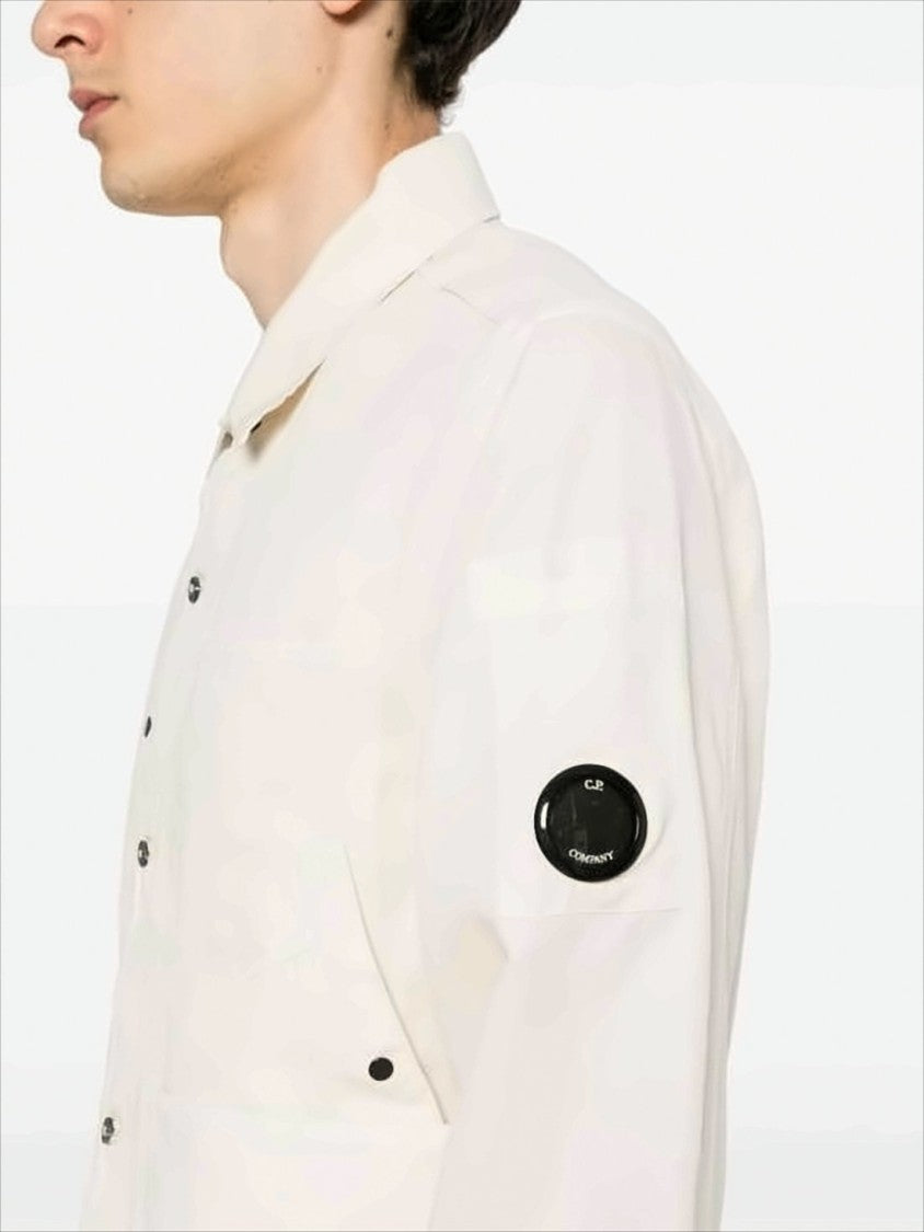 C.P. Company Relaxed Fit Long-Sleeve Shirt With Button-Up Front