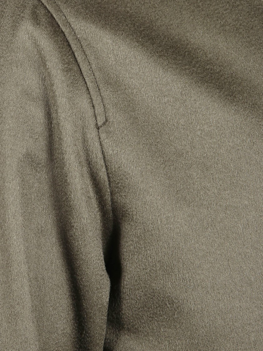 Herno Casual Jacket With Sheepskin-Lined High Collar