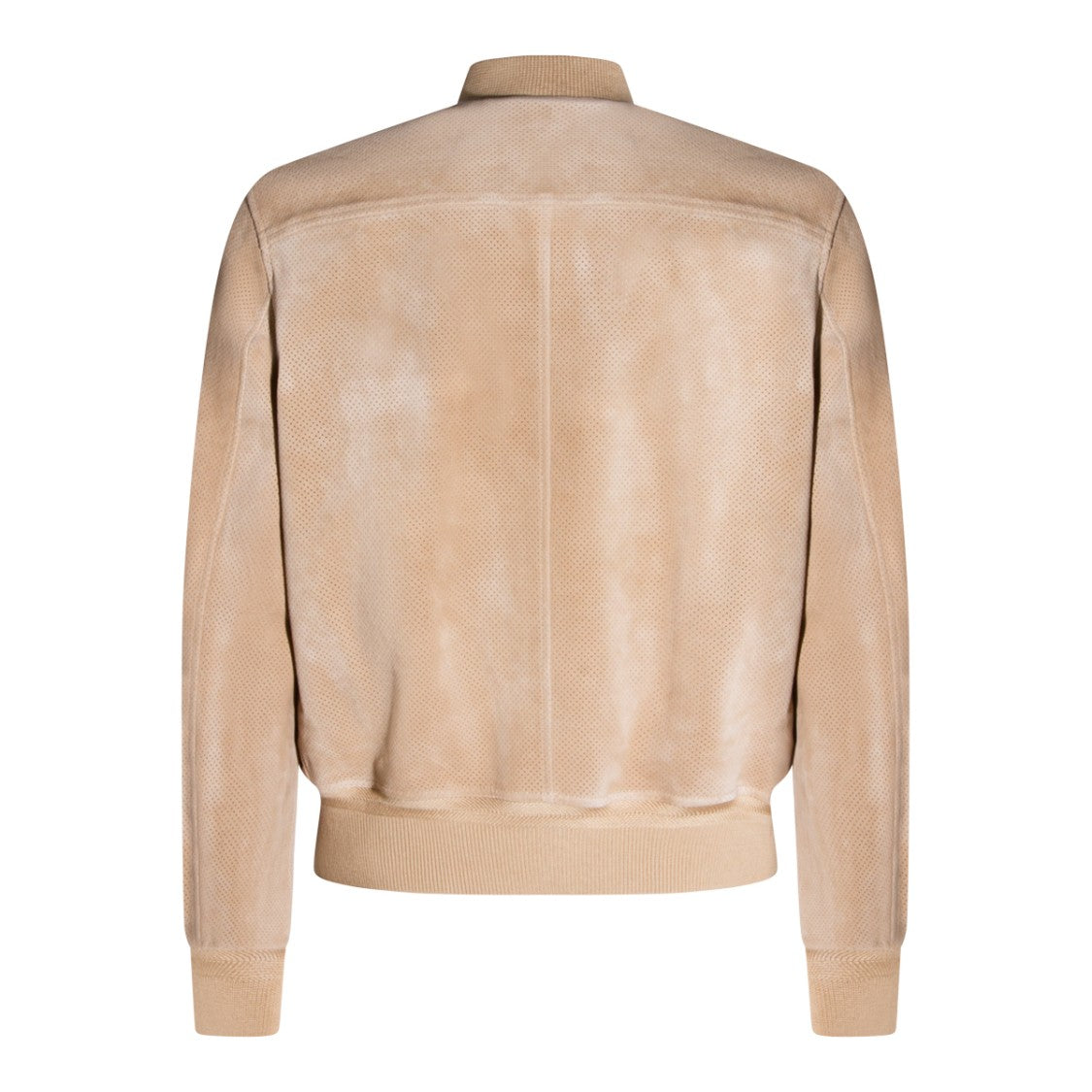 Tom Ford Perforated Suede Bomber Jacket