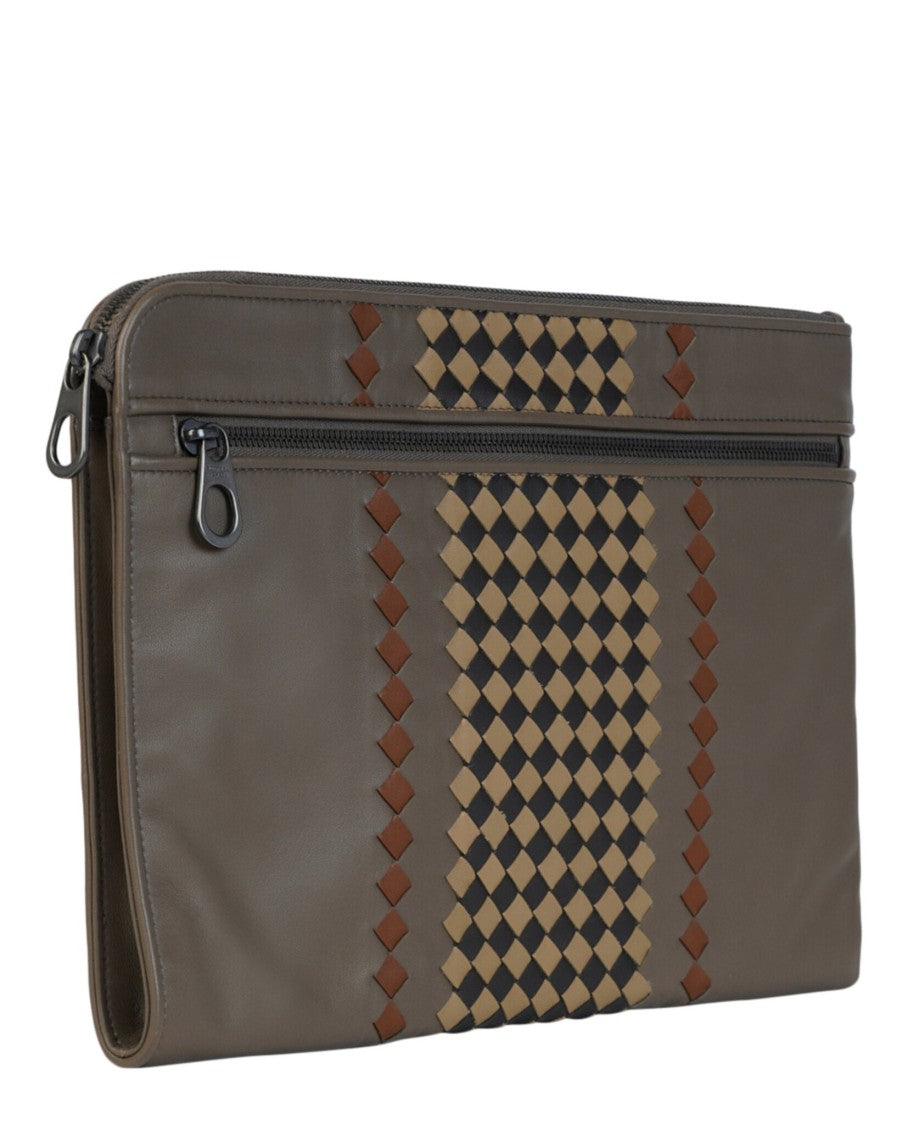 Bottega Veneta Intrecciato Woven Clutch