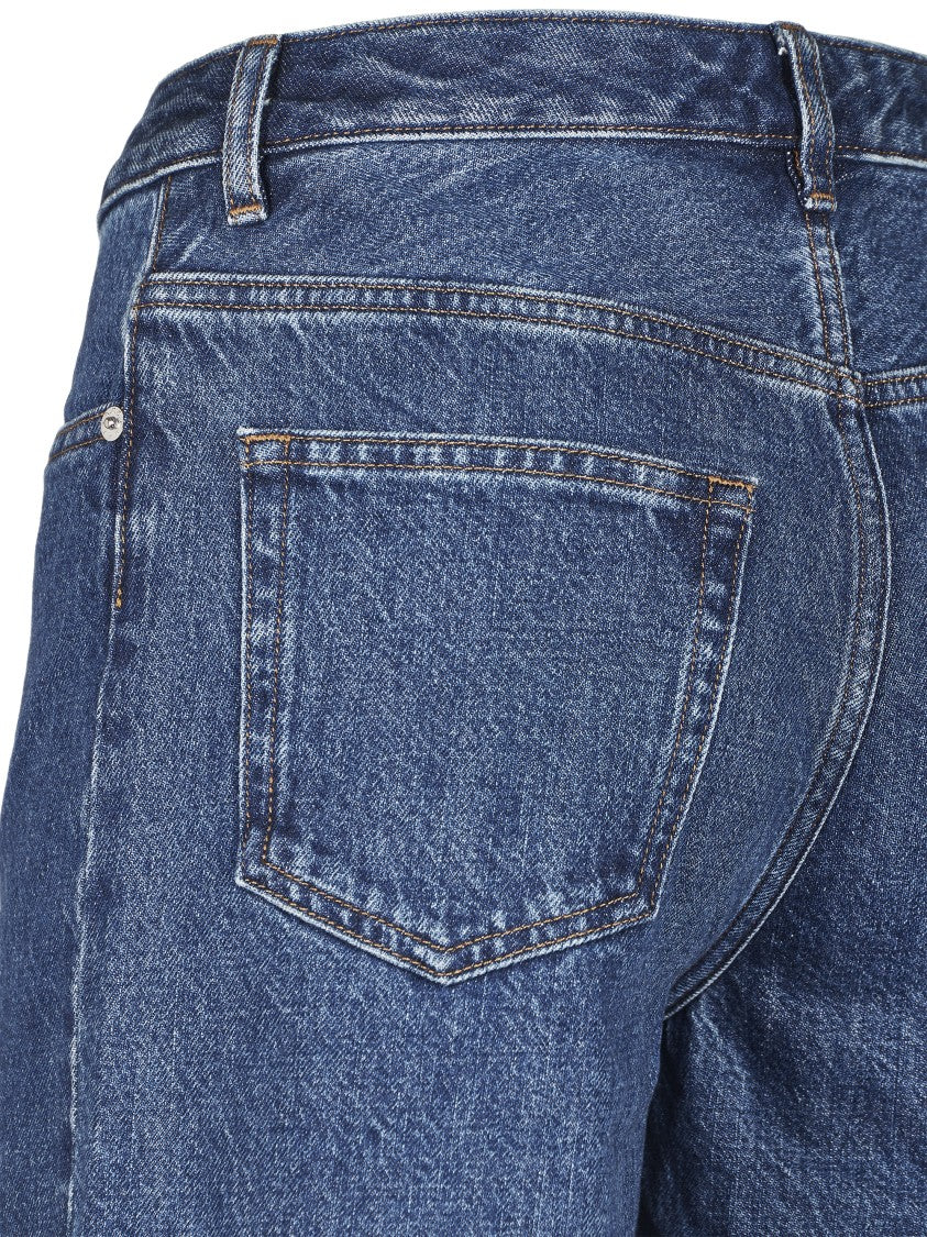 A.P.C. High-Waisted Wide-Leg Jeans With Timeless Appeal