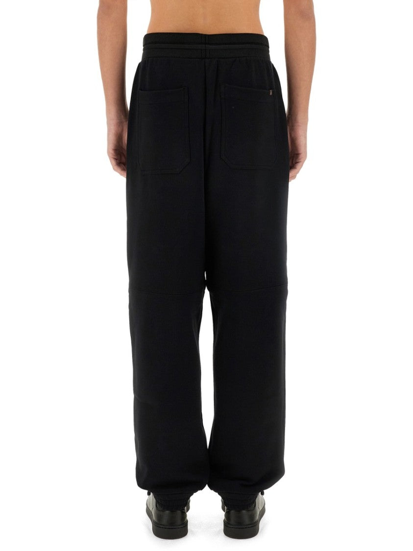 Helmut Lang Drawstring Waist Pants With Relaxed Fit