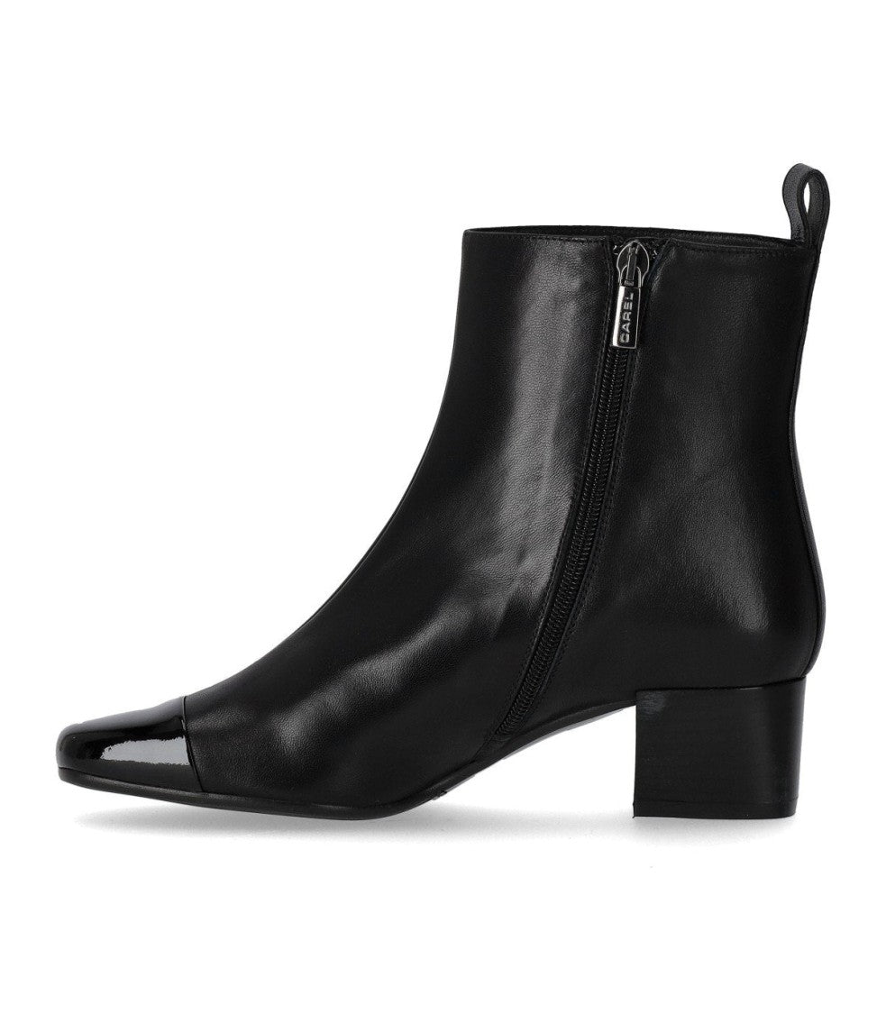 Carel Paris Estime Bis Black Ankle Boot