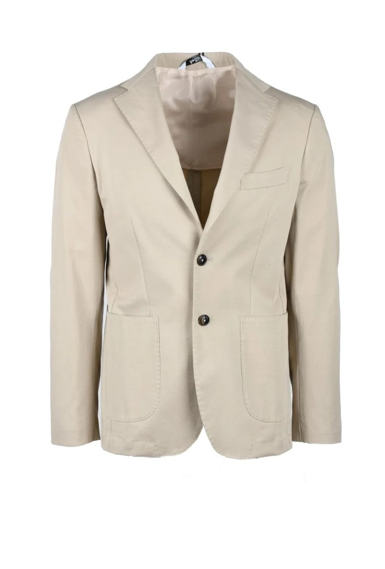 Bottega Martinese Cotton Jacket - Beige