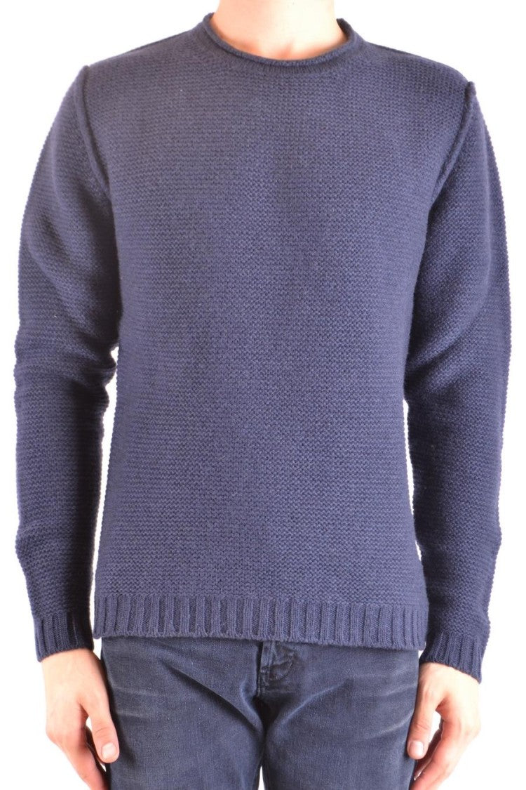 Woolrich Textured Knit Sweater In Elegant Sky Blue