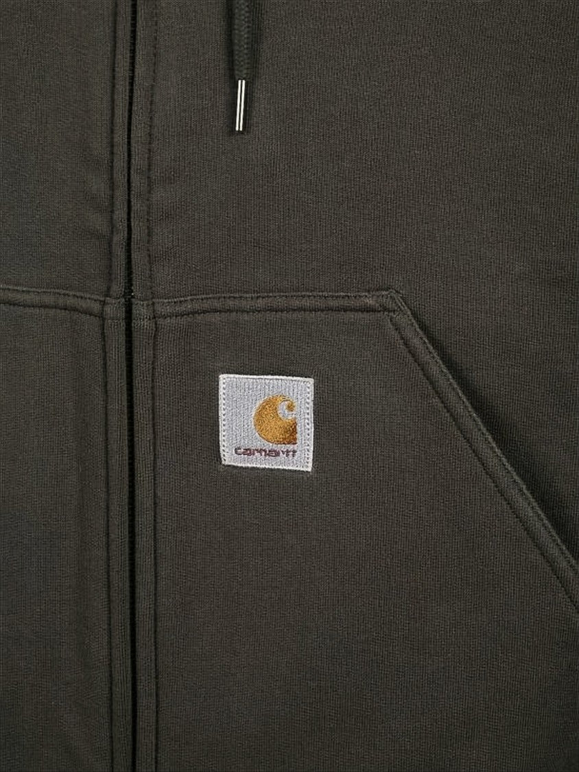 Carhartt Wip Zip-Up Hoodie With Drawstring Hood