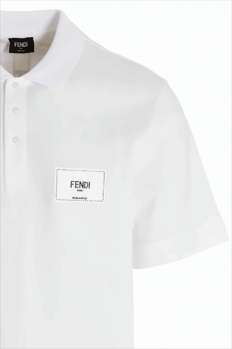 Fendi Fendi Short-Sleeve Polo Shirt
