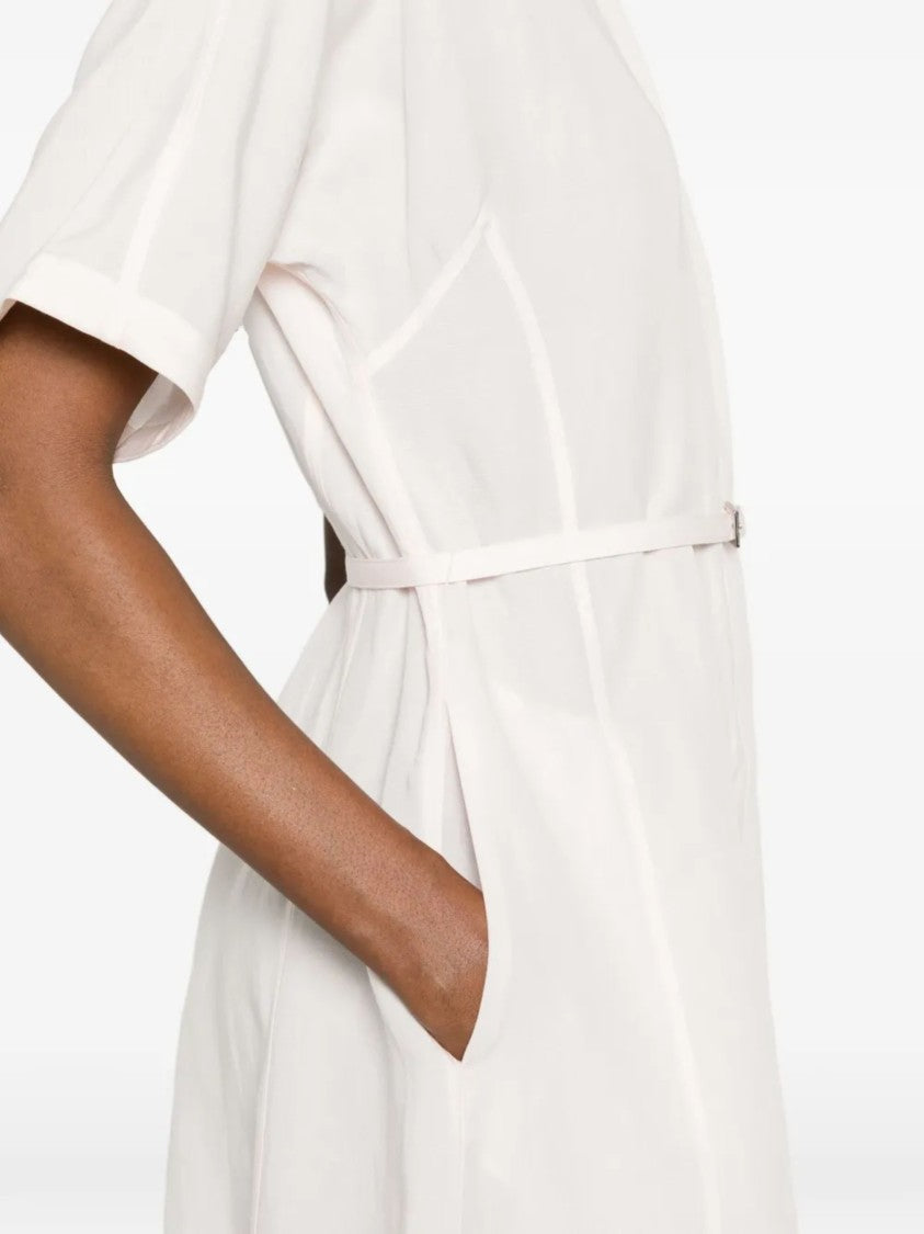 Boss Short A-Line Belted Dress