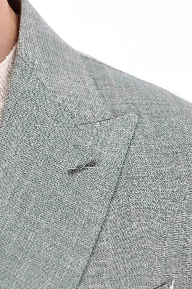 Eleventy Loro Piana Summertime Linen-Wool-Silk Dress