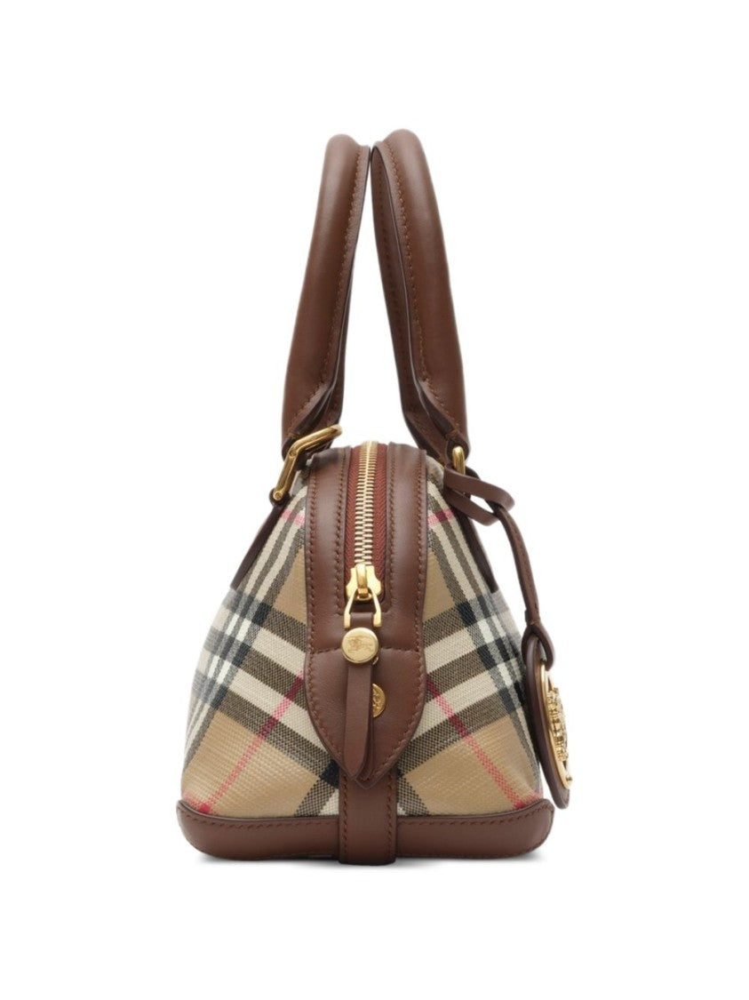 Burberry Primrose Mini Canvas Calfskin Handbag