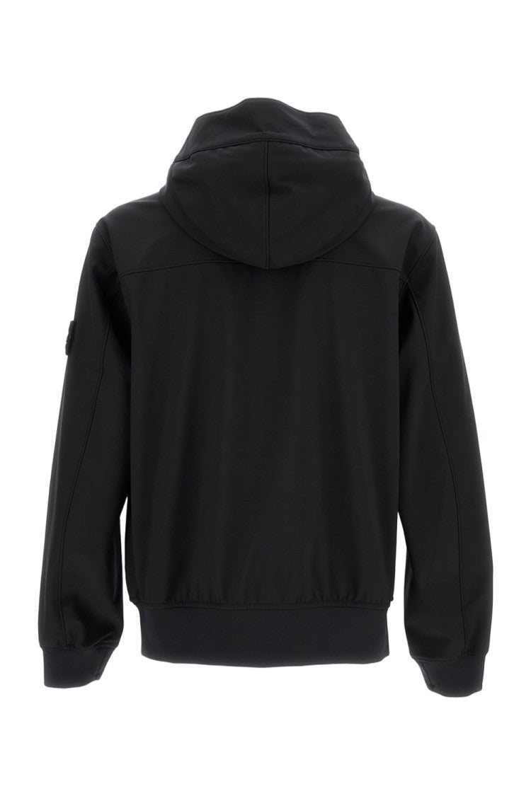 Stone Island Three-Ply Performance Soft Shell Jacket With Waterproof Membrane