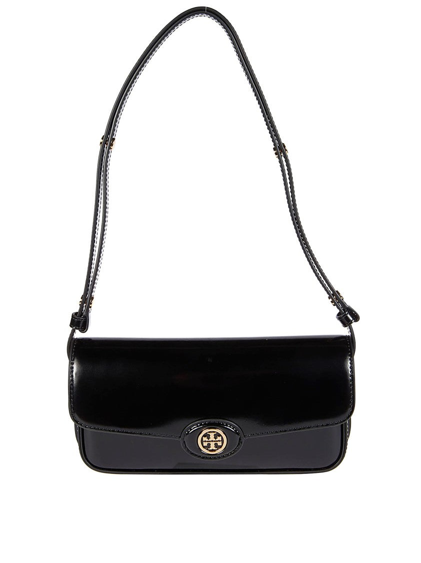 Tory Burch Robinson Spazzolato E/W Shoulder Bag