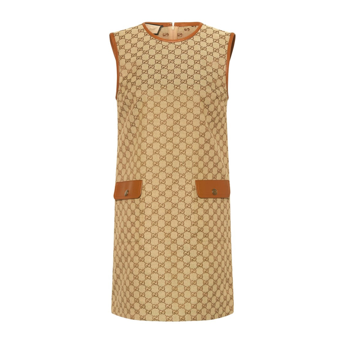 Gucci Mini Dress With All-Over Monogram Pattern