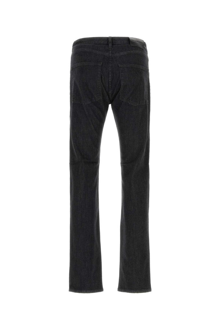 Emporio Armani Black Stretch Denim Jeans