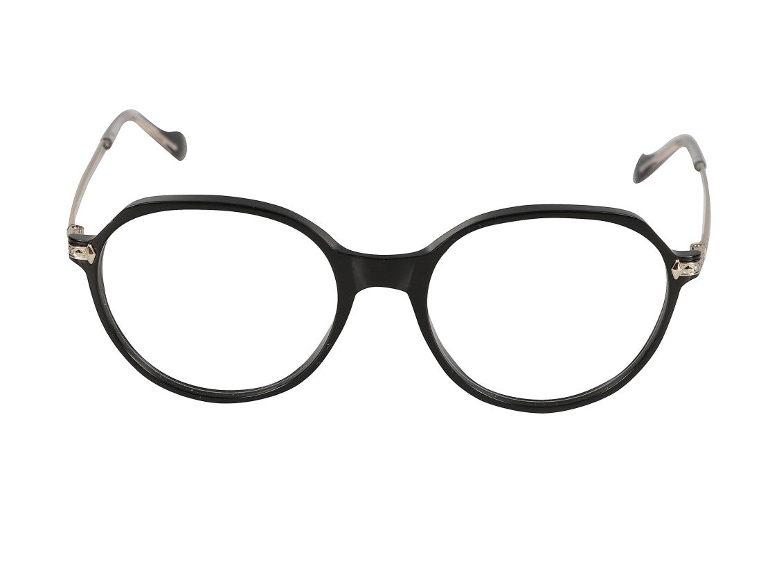 Kador Black Mary Round Eyeglasses