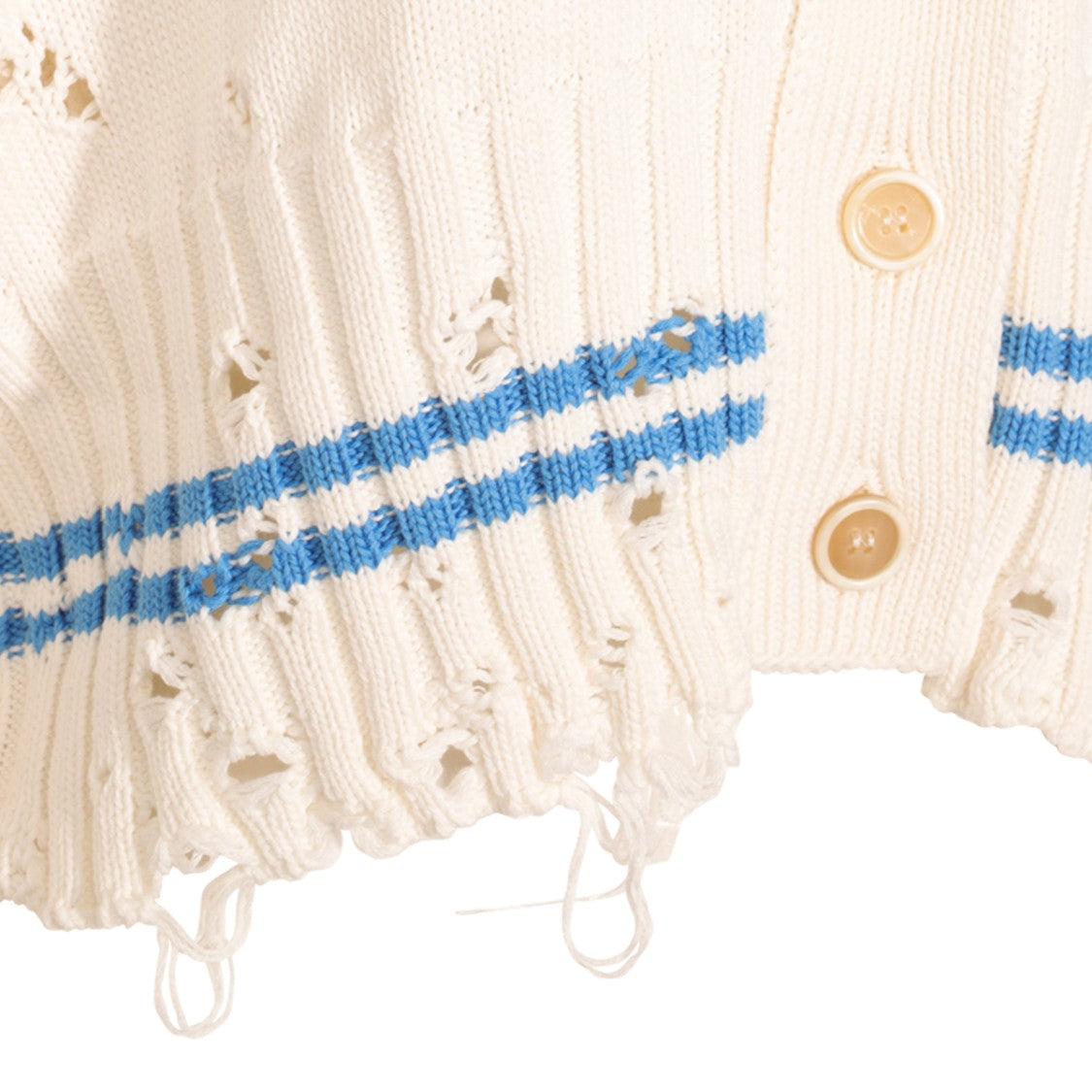 Marni White Cotton Knitwear