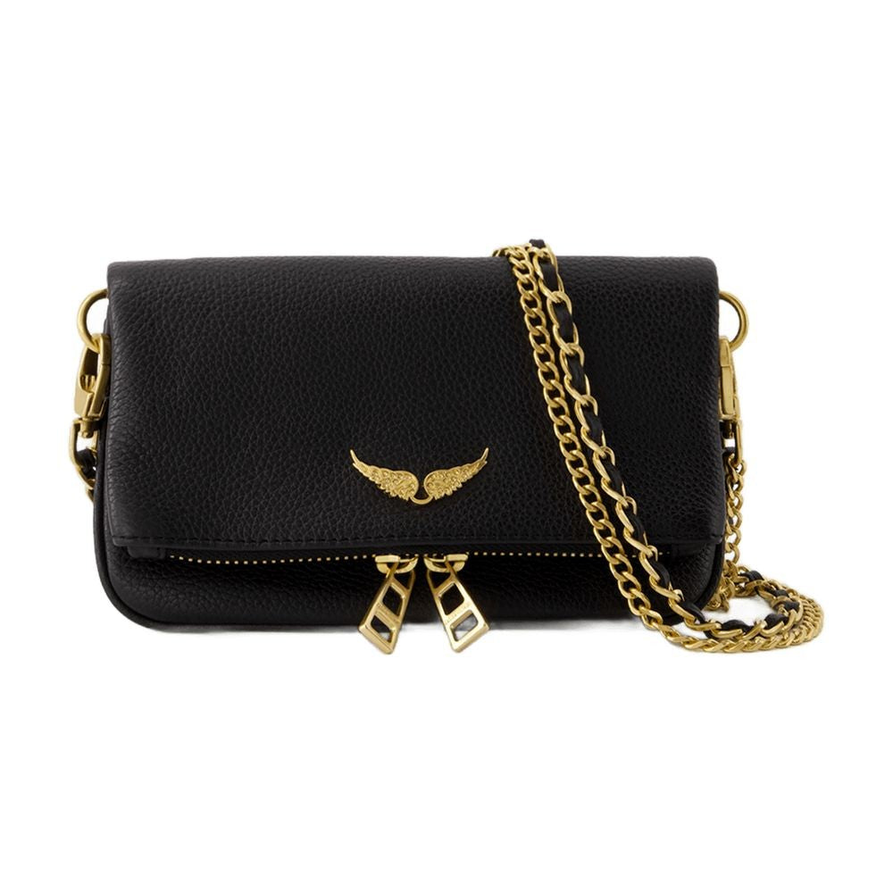 Zadig & Voltaire Rock Nano Hobo Bag - Black - Leather