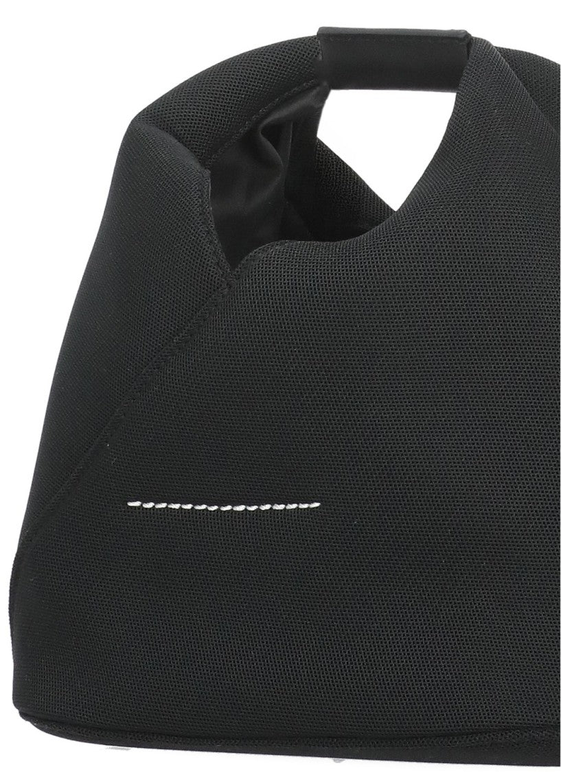 Mm6 By Maison Margiela Folded Japanese-Inspired Crossbody Bag With Contrasting Stitching