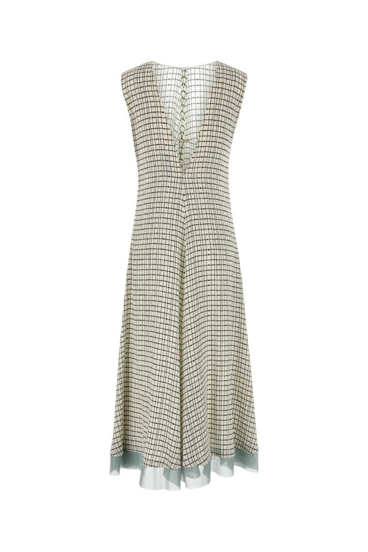 Fendi Printed Crepe Dress