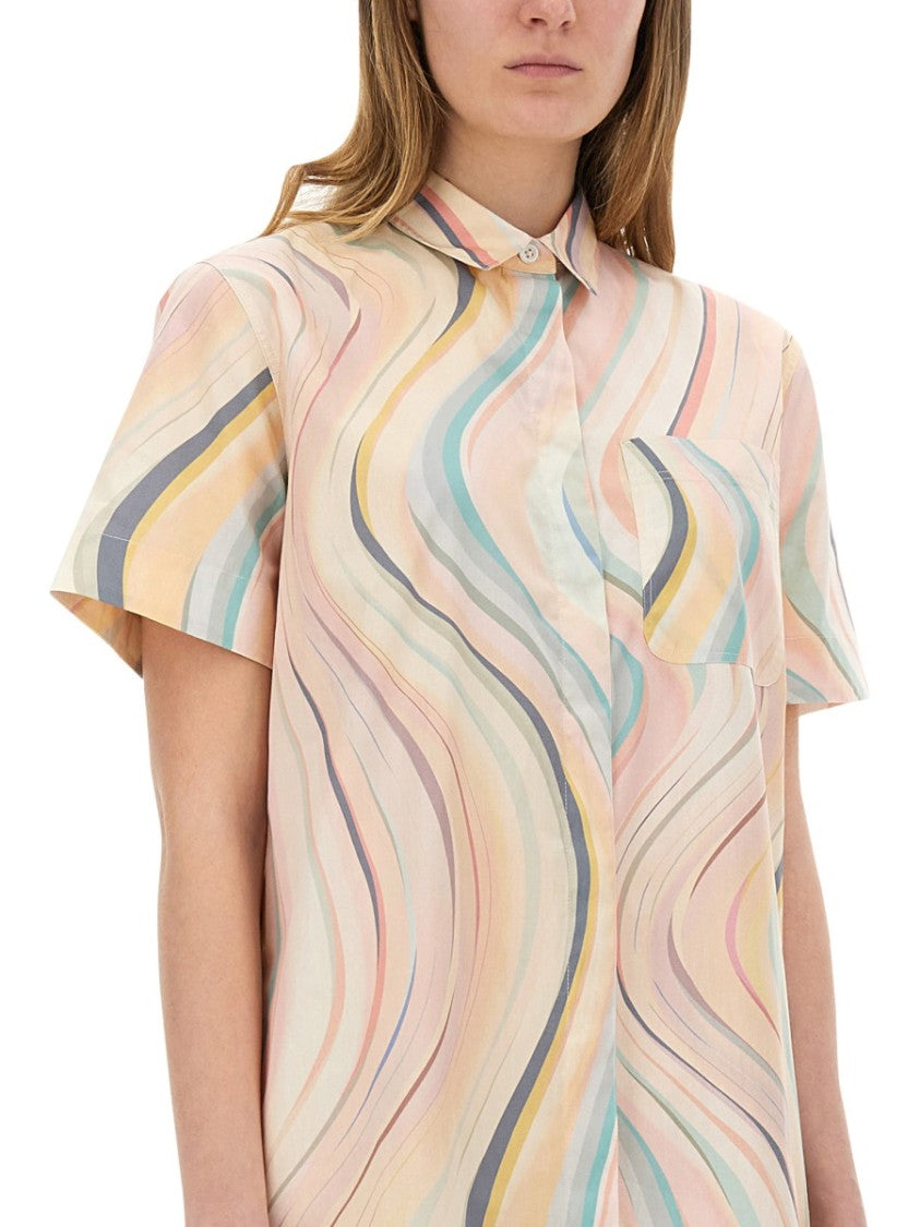 Ps Paul Smith "Faded Swirl" Dress