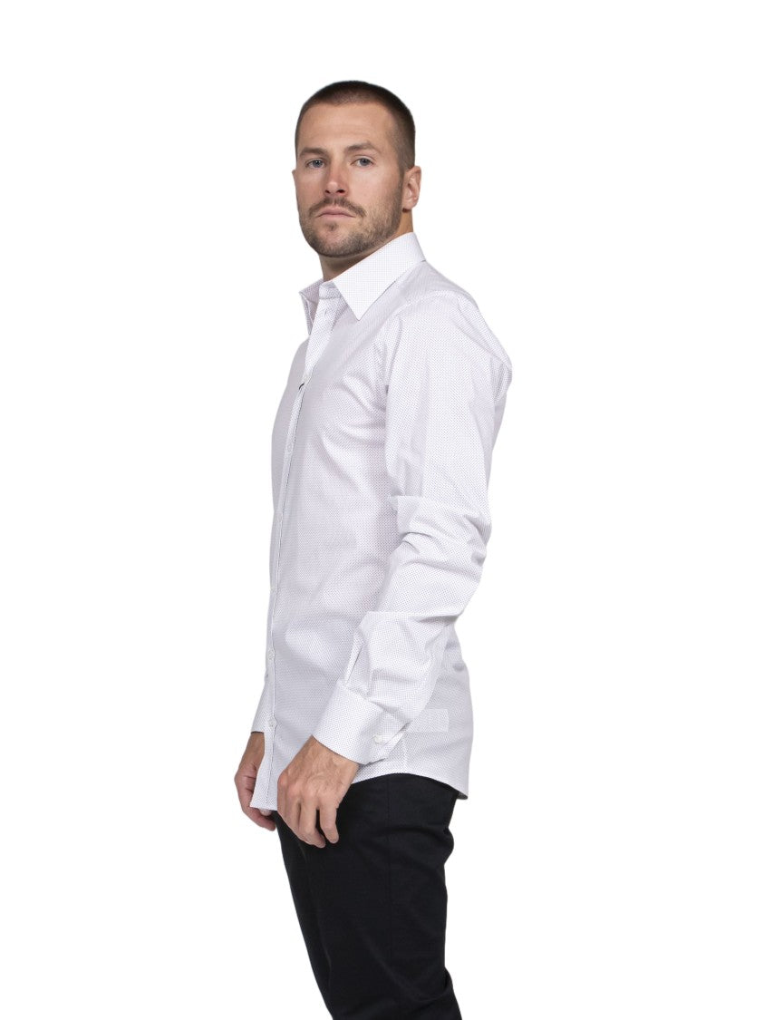 Dolce & Gabbana White Structured Tailored Shirt