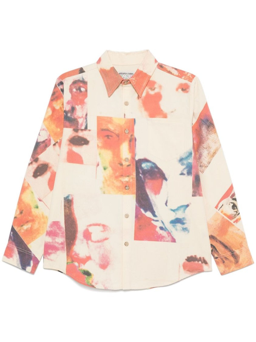 Kidsuper Collage Faces Shirt