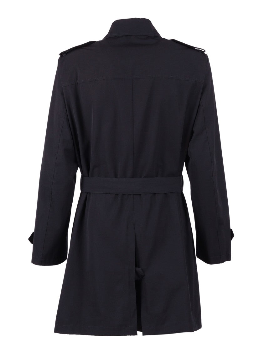 Fay Trench Regular Fit Double Breasted Trench Coat