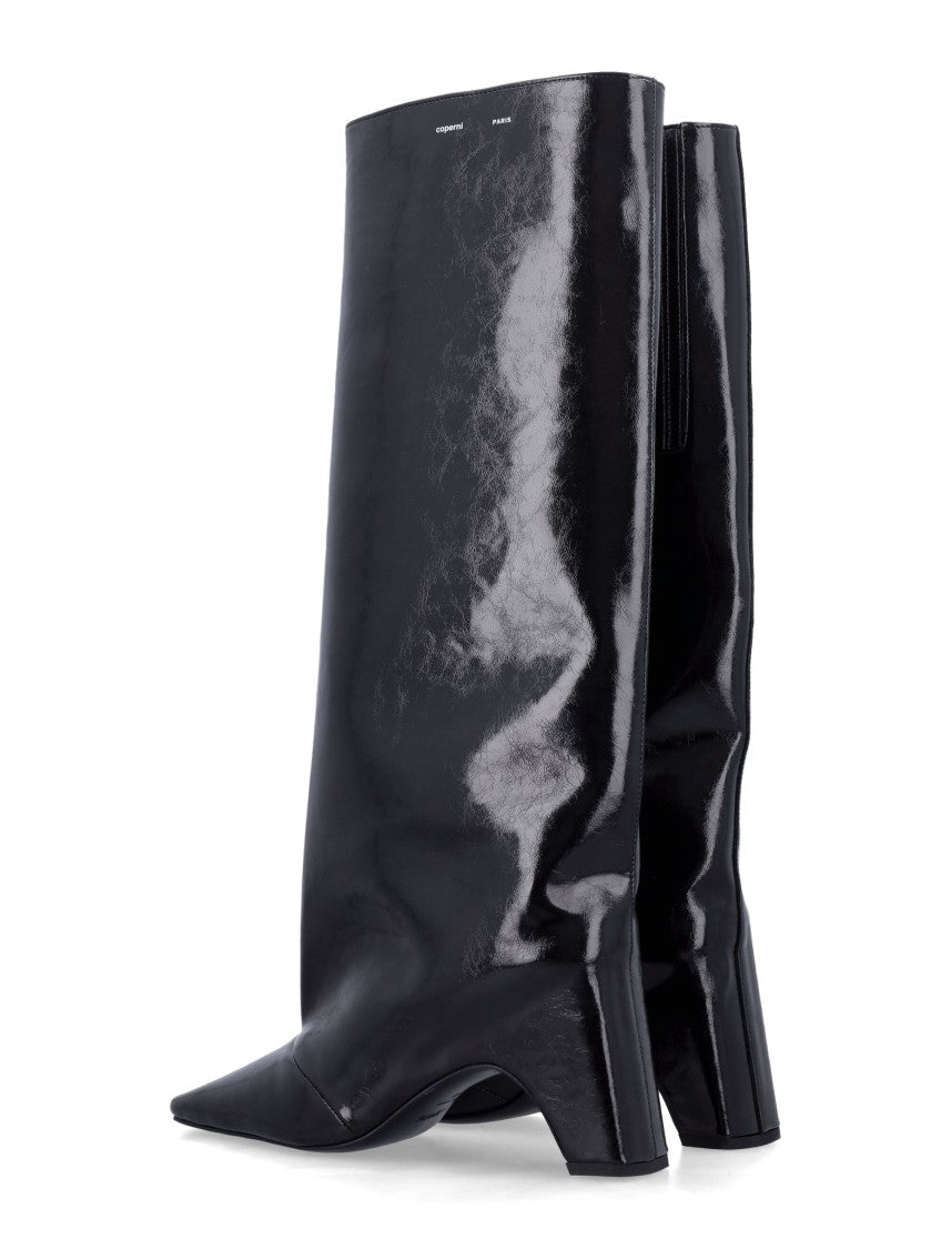 Coperni Knee-High Vegan Leather Bridge Boots