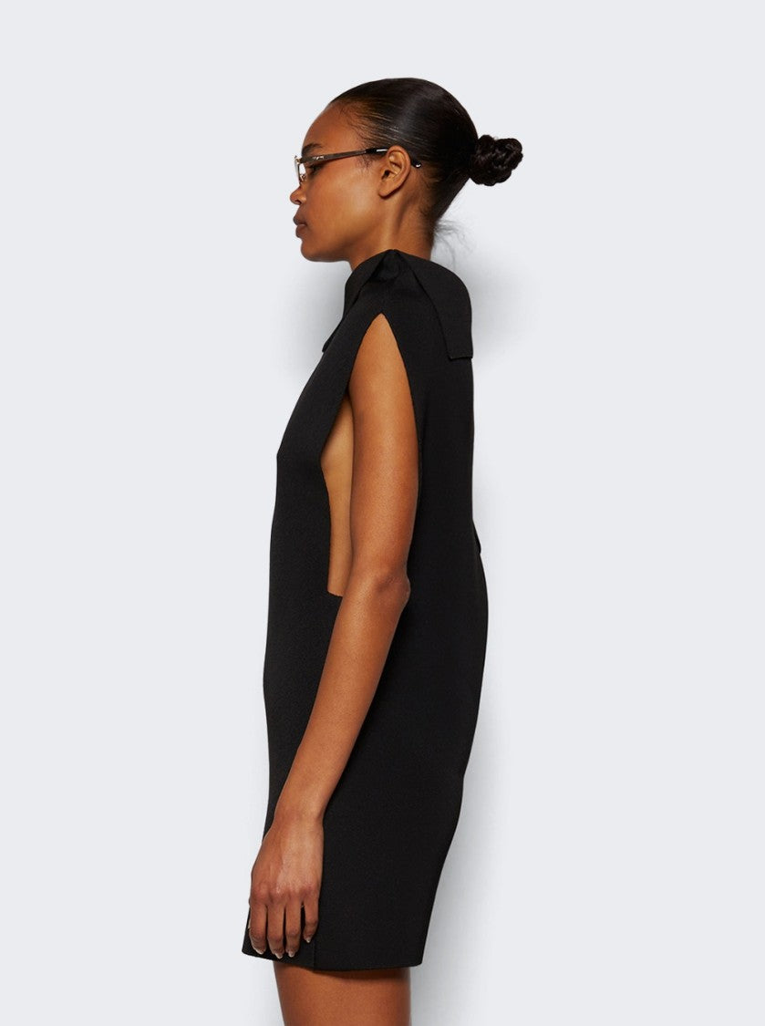 Jacquemus La Mini Robe Trapeze Black