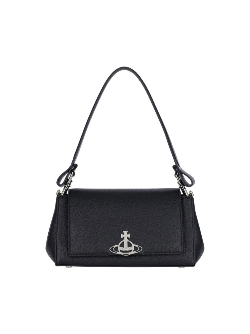 Vivienne Westwood "Hazel" Shoulder Bag – Black