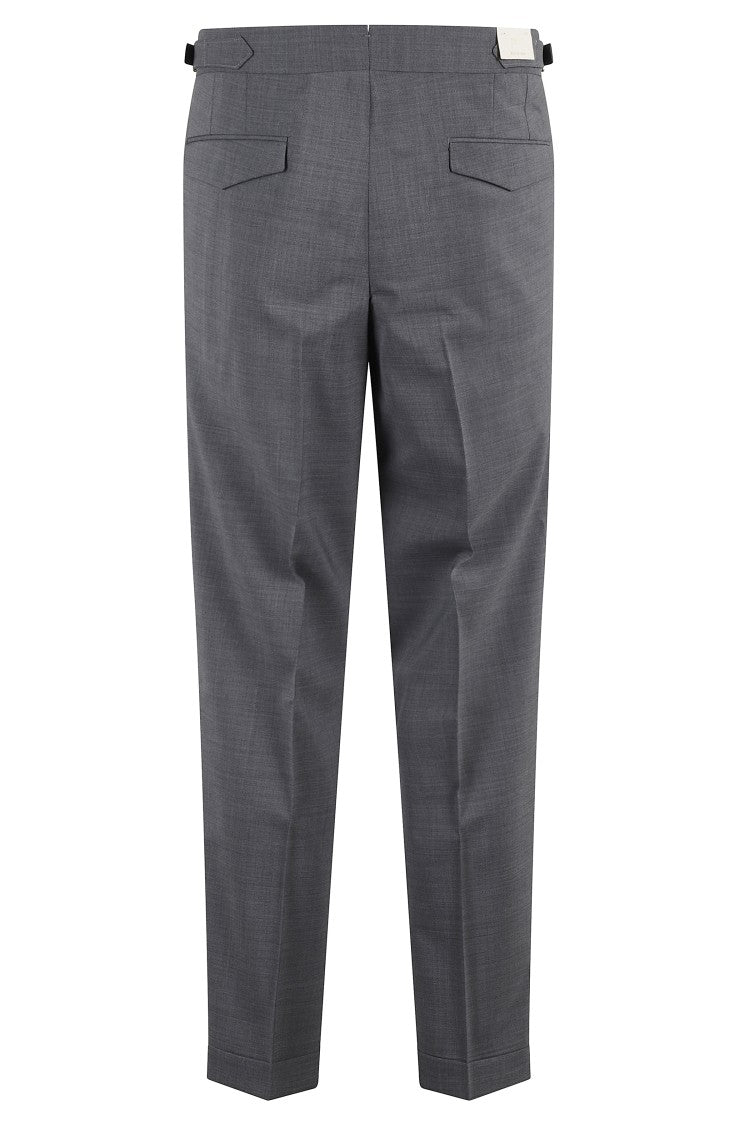 Briglia 2Pinces Wool Buckle Pants