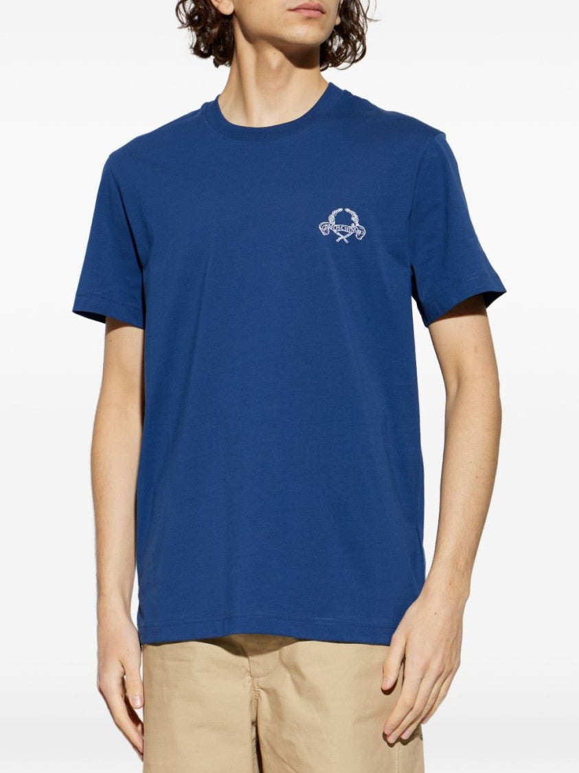Moschino Silk And Nylon Short Sleeve T-Shirt