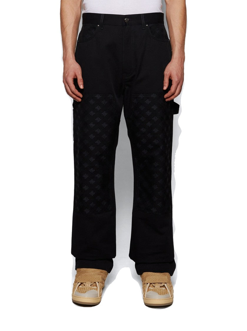 Amiri Ma Quad Jacquard Carpenter Pants Black