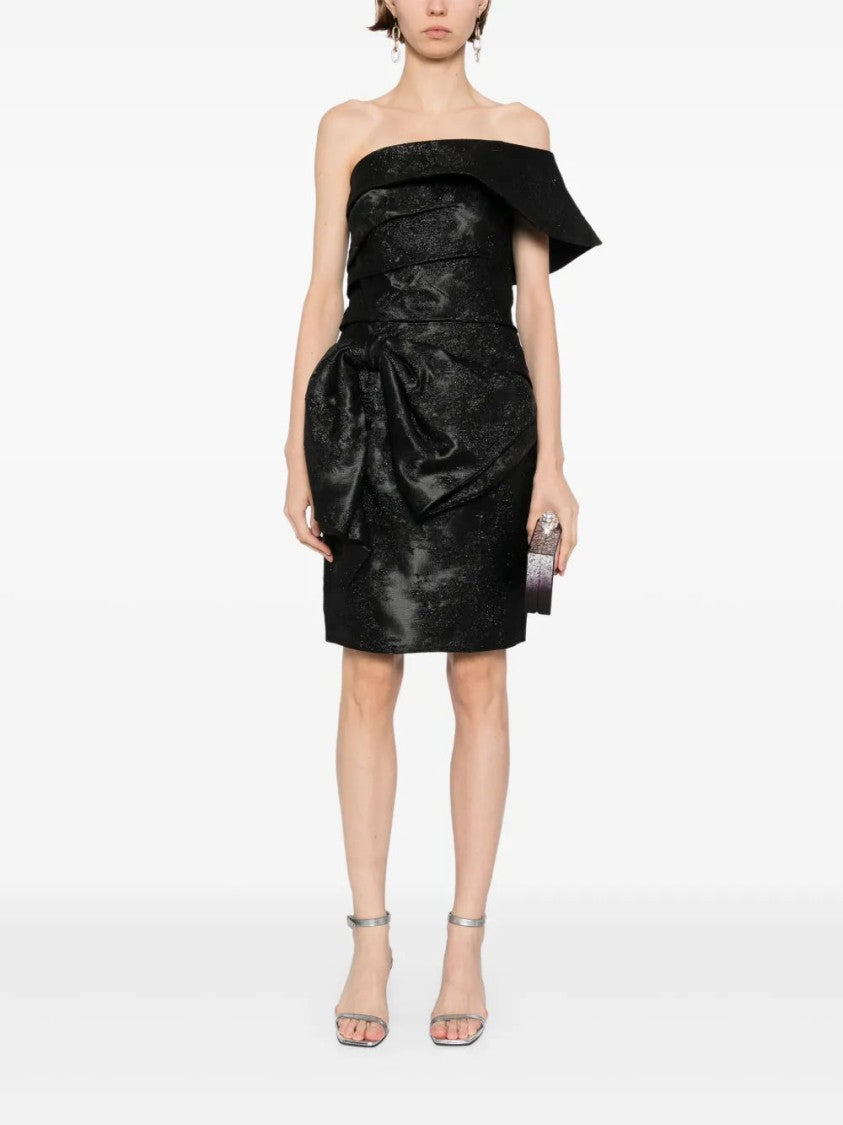 Saiid Kobeisy Brocade Short Dress