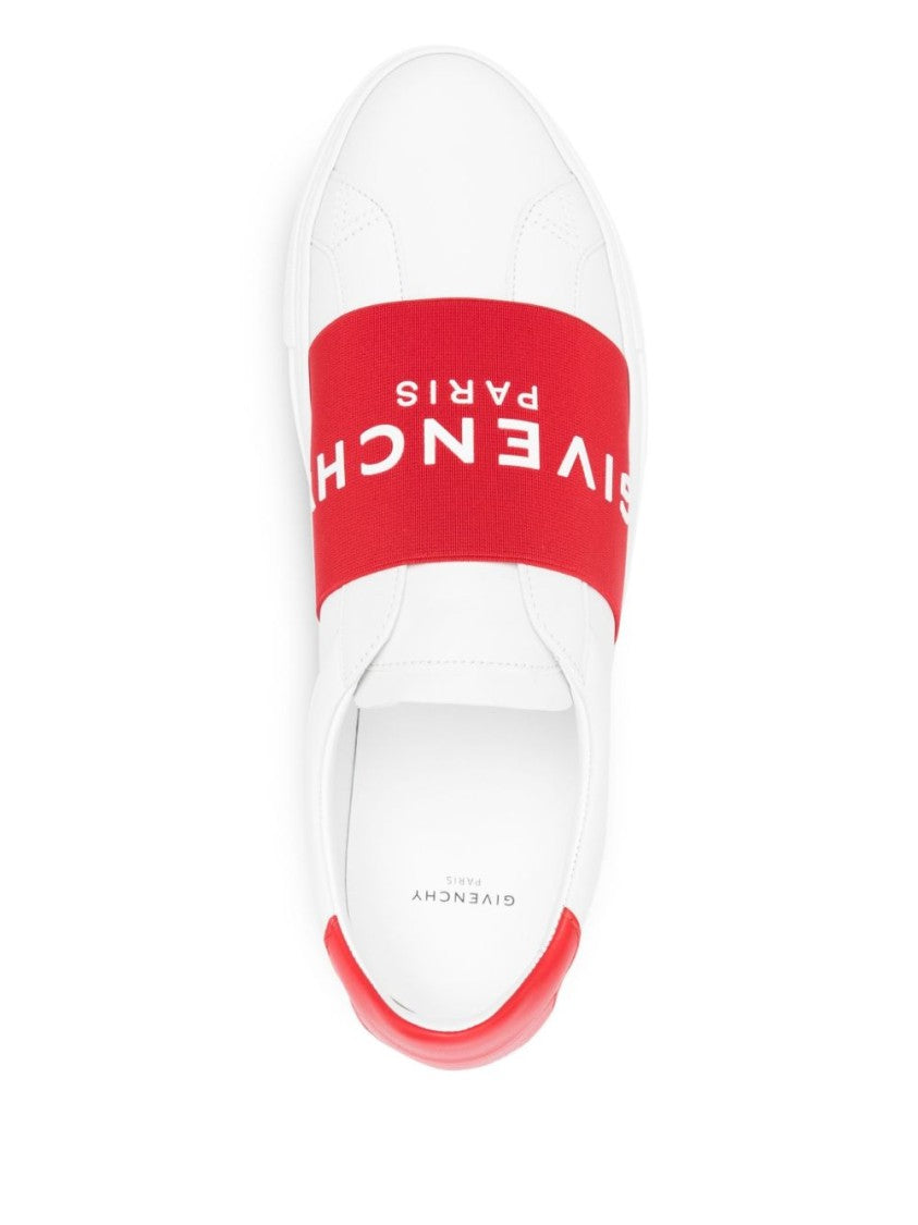 Givenchy Slip-On Sneakers With Bold Logo Print