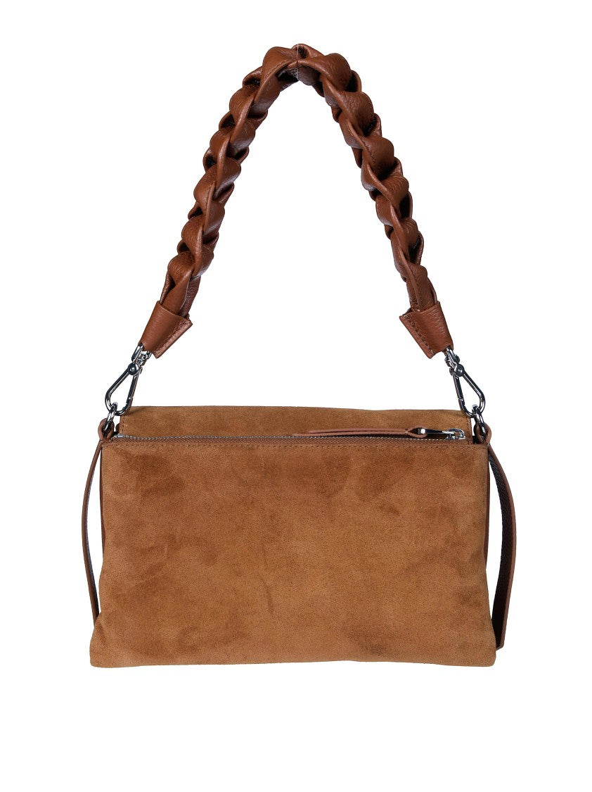Coccinelle Boheme Suede Rectangular Shoulder Bag