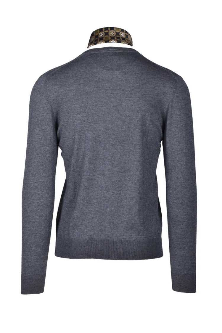 Wild Cashmere Silk/Cashmere Sweater - Grey