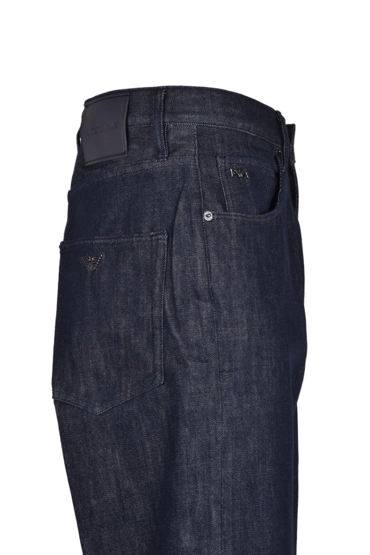 Emporio Armani Loose Fit Jeans - Blue