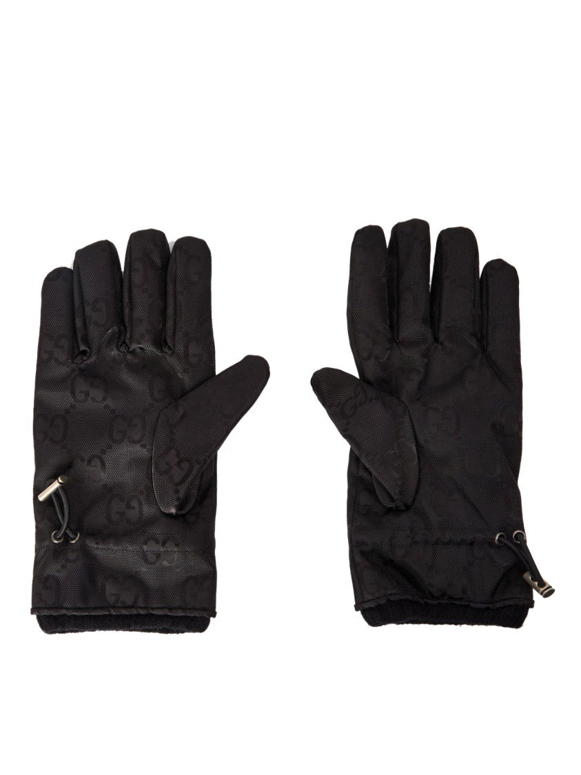 Gucci Gg Monogram Logo Gloves