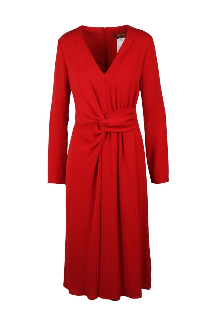 Max Mara Mammola Dress - Red