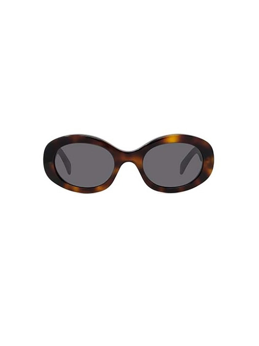 Celine Oval Tortoiseshell Sunglasses
